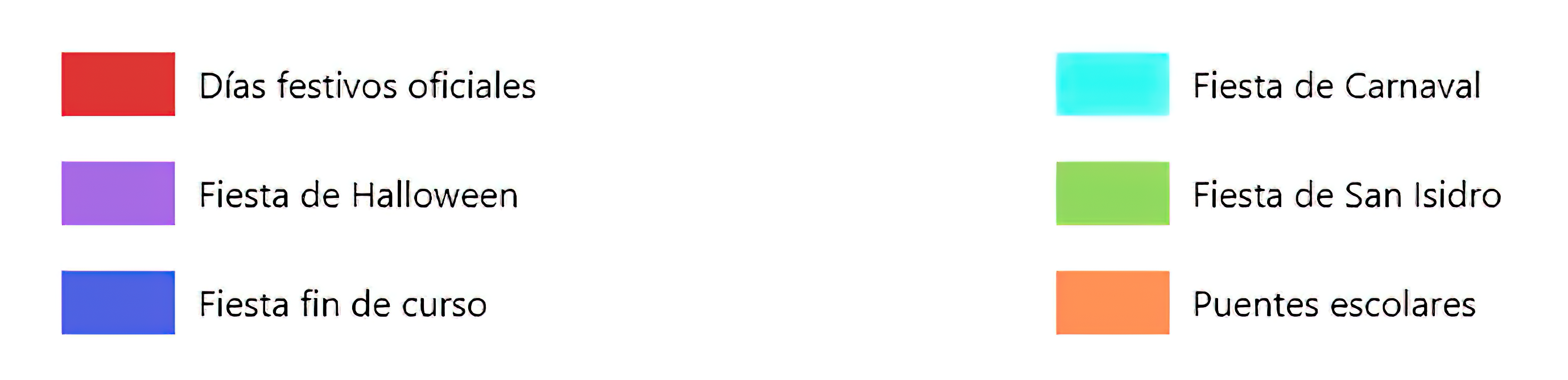 Grafico calendario 2022 -2023